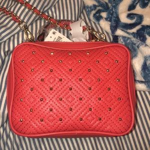 Coral colored crossbody